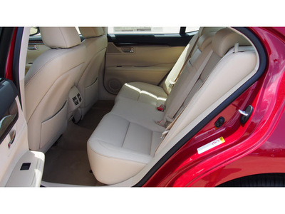 lexus es 350 2014 red sedan gasoline 6 cylinders front wheel drive automatic 77074