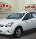 nissan rogue select 2014 white s gasoline 4 cylinders front wheel drive automatic 76116