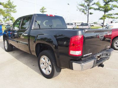 gmc sierra 1500 2012 black sle flex fuel 8 cylinders 2 wheel drive 6 speed automatic 77539