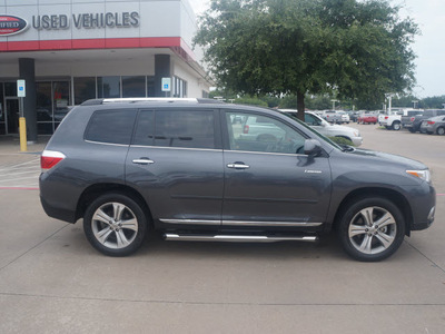 toyota highlander 2012 gray suv limited gasoline 6 cylinders front wheel drive automatic 76053