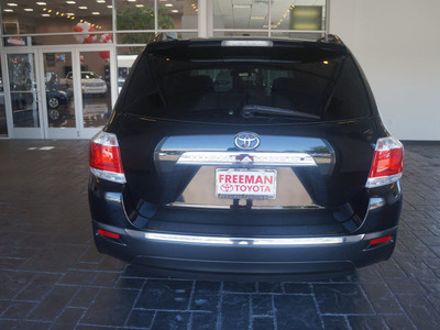 toyota highlander 2012 black suv se gasoline 6 cylinders front wheel drive automatic 76053