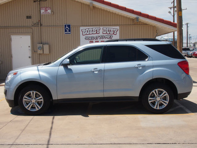 chevrolet equinox 2014 blue lt gasoline 4 cylinders front wheel drive automatic 79110