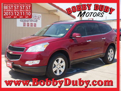 chevrolet traverse 2010 red suv lt gasoline 6 cylinders all whee drive automatic 79110