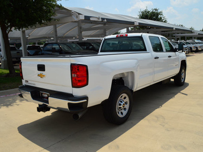 chevrolet silverado 3500hd 2015 white work truck 8 cylinders automatic 76051