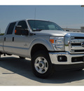 ford f 350 super duty 2012 silver xlt biodiesel 8 cylinders 4 wheel drive shiftable automatic 76230