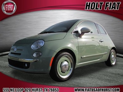 fiat 500 2014 hatchback 2dr hb lounge gasoline 4 cylinders front wheel drive automatic 76108