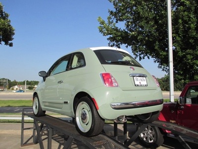 fiat 500 2014 hatchback 2dr hb lounge gasoline 4 cylinders front wheel drive automatic 76108