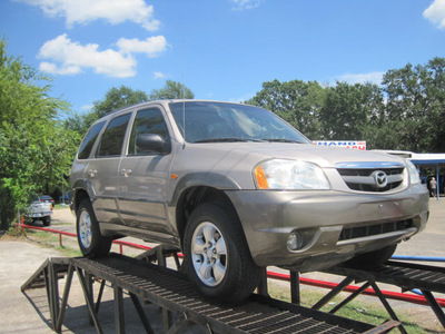 mazda tribute 2002 tan suv es 6 cylinders automatic 77379