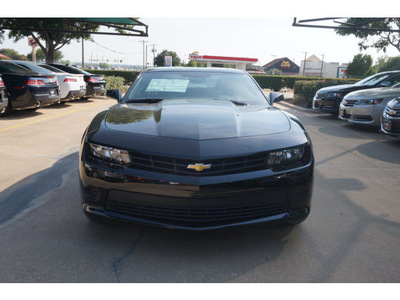 chevrolet camaro 2015 black coupe ls 6 cylinders automatic 76051