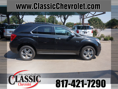 chevrolet equinox 2014 black lt 4 cylinders automatic 76051