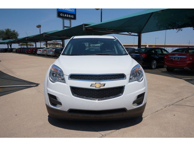 chevrolet equinox 2014 white ls 4 cylinders automatic 76051