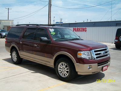 ford expedition el 2013 red xlt flex fuel 2 wheel drive automatic 79110