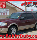 ford expedition el 2013 red xlt flex fuel 2 wheel drive automatic 79110