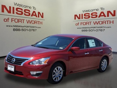 nissan altima 2015 red sedan 2 5 s gasoline 4 cylinders front wheel drive automatic 76116