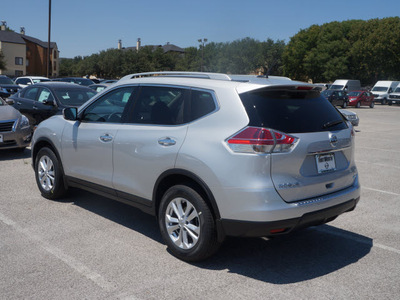 nissan rogue 2014 silver sv gasoline 4 cylinders front wheel drive automatic 76116