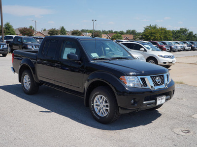 nissan frontier 2014 black sv gasoline 6 cylinders 4 wheel drive automatic with overdrive 76116