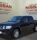 nissan frontier 2014 black sv gasoline 6 cylinders 4 wheel drive automatic with overdrive 76116