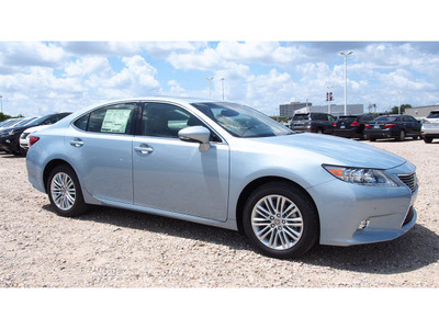 lexus es 350 2014 blue gasoline front wheel drive automatic 77074