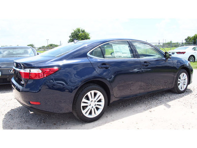 lexus es 350 2014 dk  blue gasoline front wheel drive automatic 77074