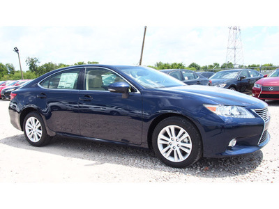 lexus es 350 2014 dk  blue gasoline front wheel drive automatic 77074