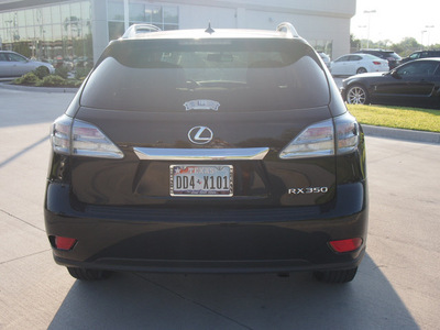 lexus rx 350 2012 black suv 6 cylinders automatic 77074