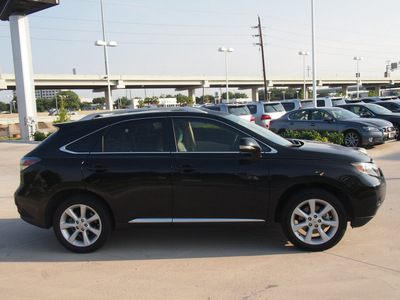 lexus rx 350 2012 black suv 6 cylinders automatic 77074