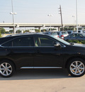 lexus rx 350 2012 black suv 6 cylinders automatic 77074