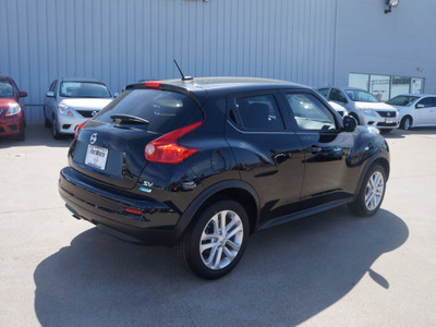 nissan juke 2014 black sv gasoline 4 cylinders front wheel drive automatic 76116