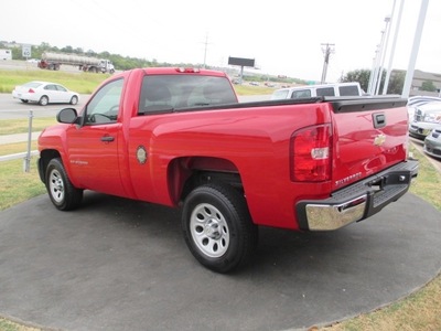 chevrolet silverado 1500 2008 red work truck gasoline 8 cylinders 2 wheel drive automatic 76108