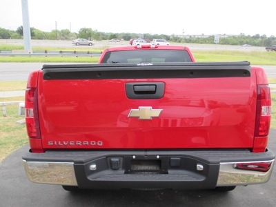 chevrolet silverado 1500 2008 red work truck gasoline 8 cylinders 2 wheel drive automatic 76108
