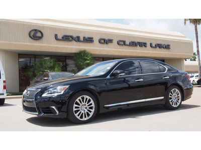 lexus ls 460 2014 black sedan 8 cylinders 8 speed 77546