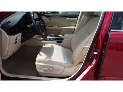 lexus es 350 2014 red sedan 6 cylinders automatic 77546