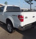 ford f 150 2011 white lariat gasoline 6 cylinders 4 wheel drive automatic 77539