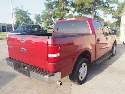ford f 150 2008 red xlt flex fuel 8 cylinders 2 wheel drive 4 speed automatic 77539
