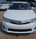 toyota camry 2014 white sedan le gasoline 4 cylinders front wheel drive 6 speed automatic 76053