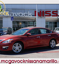 nissan altima 2015 red sedan 3 5 sl gasoline 6 cylinders front wheel drive automatic 79119