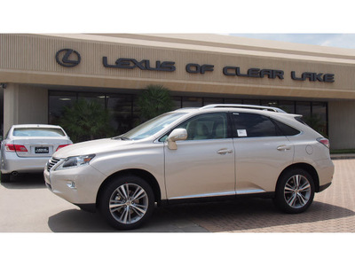 lexus rx 350 2015 beige suv gasoline 6 cylinders front wheel drive shiftable automatic 77546
