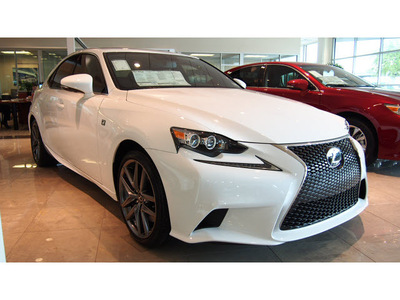 lexus is 350 2014 white sedan f sport 6 cylinders automatic 77074