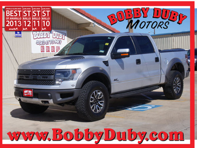 ford f 150 2013 silver svt raptor gasoline 8 cylinders 4 wheel drive automatic 79110