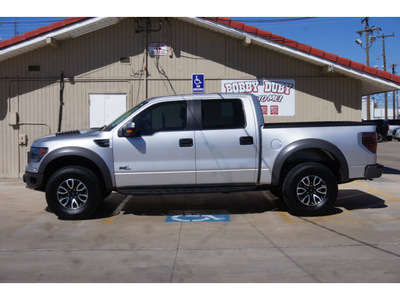 ford f 150 2013 silver svt raptor gasoline 8 cylinders 4 wheel drive automatic 79110