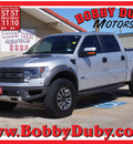 ford f 150 2013 silver svt raptor gasoline 8 cylinders 4 wheel drive automatic 79110