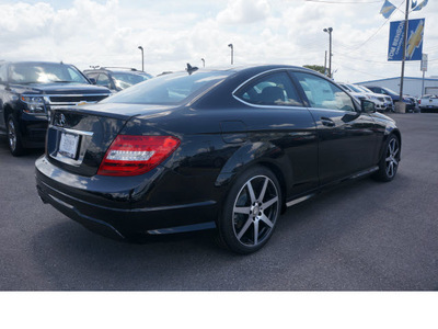 mercedes benz c class 2015 black coupe c250 gasoline 4 cylinders rear wheel drive shiftable automatic 78216