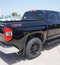 toyota tundra 2014 black sr5 gasoline 8 cylinders 2 wheel drive 6 speed automatic 76053