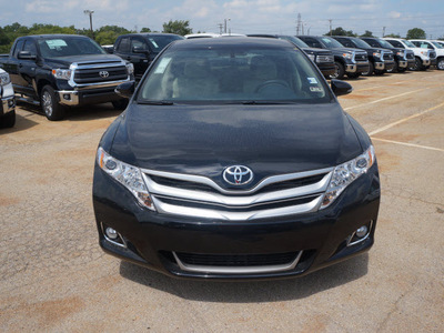 toyota venza 2013 black le gasoline 4 cylinders front wheel drive shiftable automatic 76053