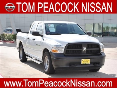 ram 1500 2012 white st gasoline 6 cylinders 2 wheel drive 4 speed automatic 77090