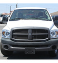 dodge ram 1500 2008 white pickup truck st 6 cylinders automatic 76234