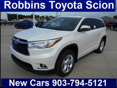 toyota highlander 2015 blizzard pearl suv gasoline 6 cylinders front wheel drive automatic 75569