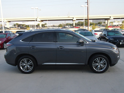 lexus rx 350 2013 gray suv gasoline 6 cylinders front wheel drive automatic 77074