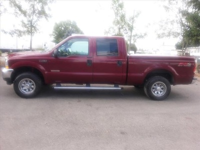 ford f 250 super duty 2004 red xl diesel 8 cylinders 4 wheel drive 4 speed automatic 97211