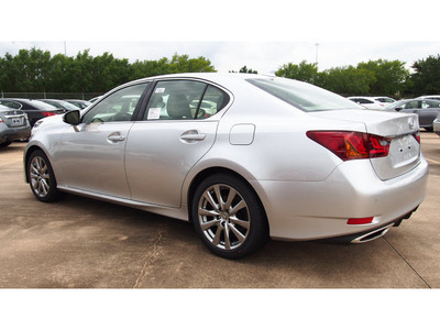 lexus gs 350 2014 silver sedan 6 cylinders automatic 77074